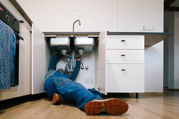 Professional Plumbing technician working in Denison, IA